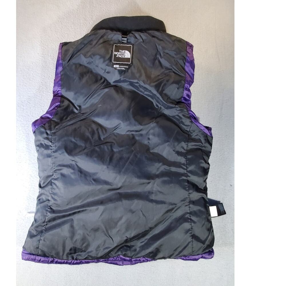 The North Face Aconcagua 550 Down Vest Women’s Small Purple Full Zip warm - Picture 8 of 9